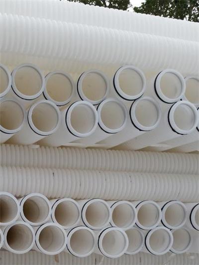 白色PE波紋管,110通信穿線波紋管批發價格